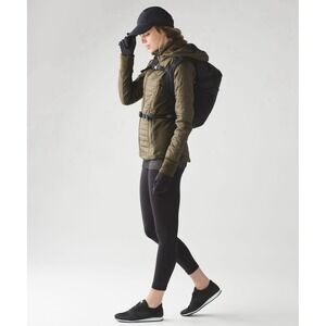 $228 Lululemon First Mile Jacket Military Green Size 4